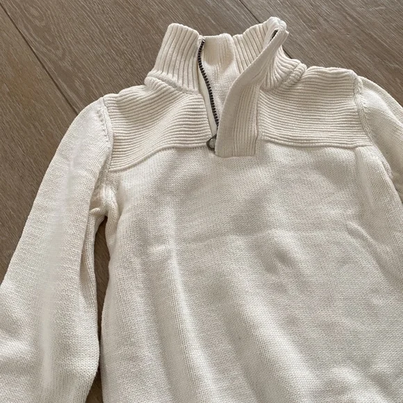 Zara knitted cream sweater, size 6-7 - Picture 5 of 6